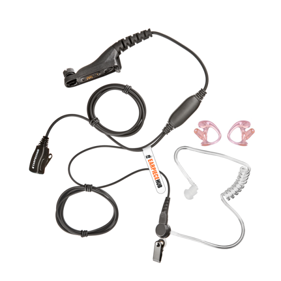Earpiece with earmoulds Motorola DP3400
