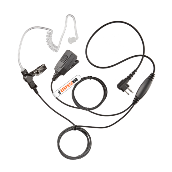 HQ Acoustic Earpiece for Motorola 2 pin Radio