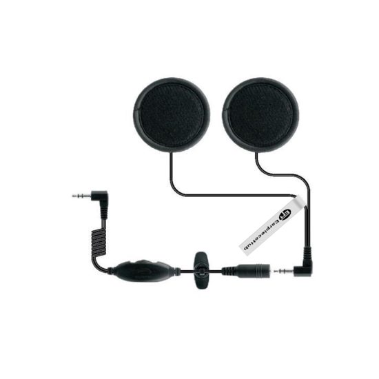 Motorcycle helmet earpiece for cobra 1 radio