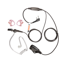 Icom earpiece with earmoulds