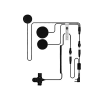 Full Face Motorcycle Helmet Intek Earpiece