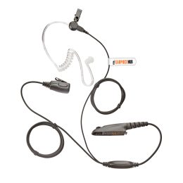 Covert Acoustic Earpiece for Multipin Motorola Radio: GP140, GP320, GP328, GP329, GP338, GP339