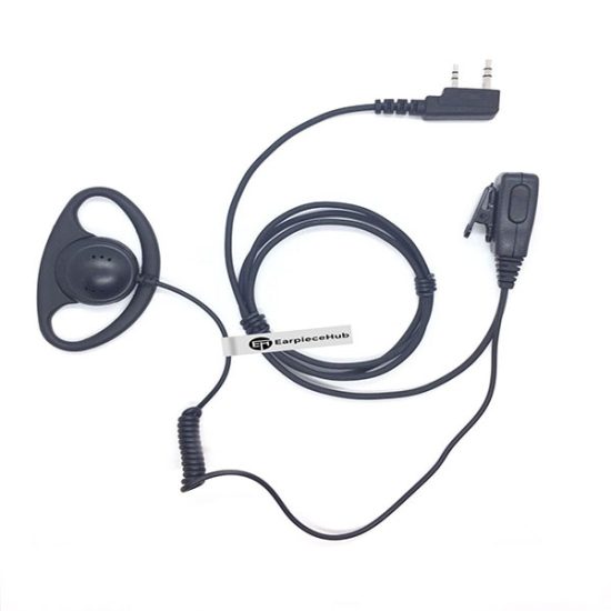 D Shape Linton Earpiece