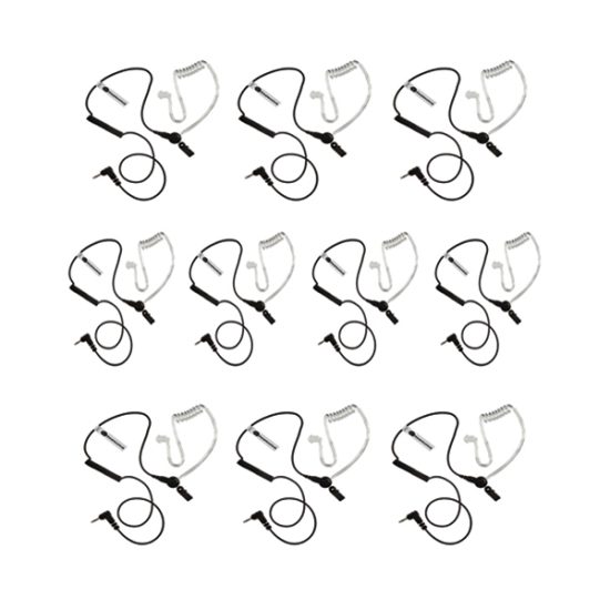 Pack of 10-Covert Listen Sepura 1 Pin Radio