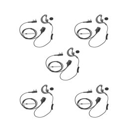 Pack of 5-G shape Kenwood Radio Earpiece
