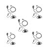 pack of 5 D shape Motorola Talkabout 1 Pin Radio