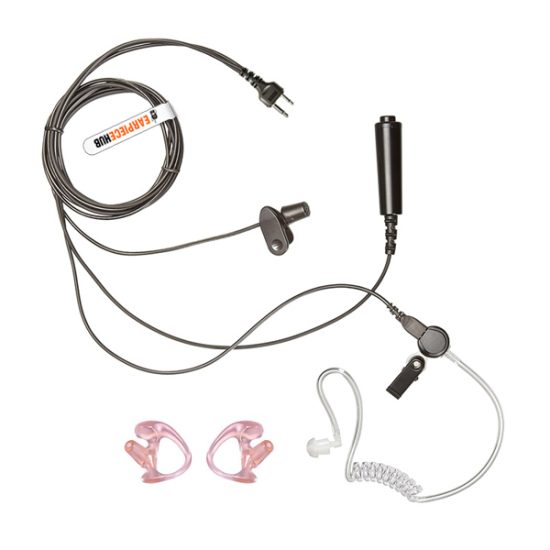 3 wire icom earpiece with earmoulds