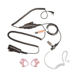 ICOM F TYPE Double PTT & earmoulds