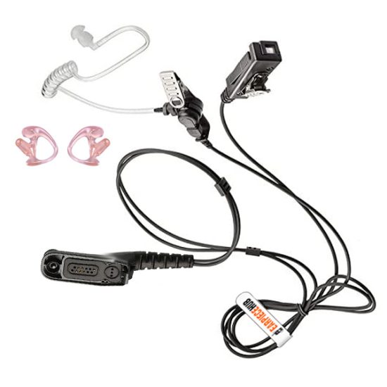 Palm PTT Microphone Earpiece for Motorola DP3400 DP4400