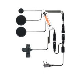fULL HELMET for Kenwood 2 Pin Radio