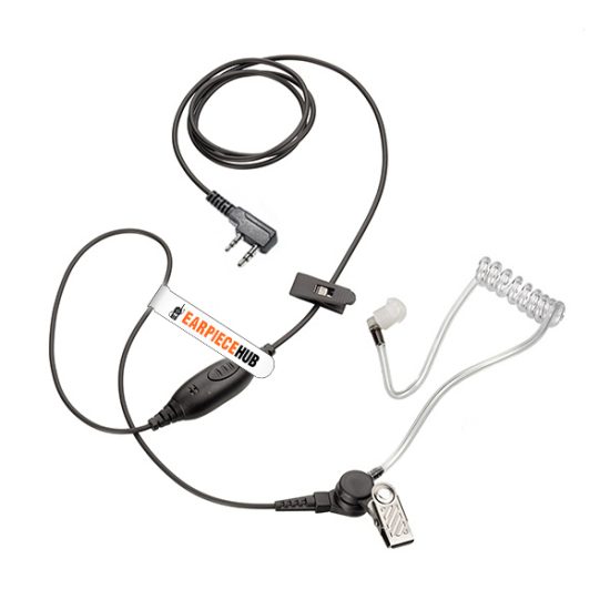 Covert In-Line Kenwood Radio Earpiece