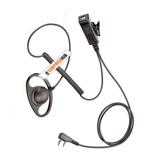 D Shape Large PTT Kenwood