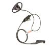 In-Line PTT D Shape Motorola