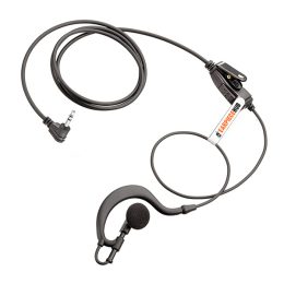 G Shape in-line PTT Motorola Radio 1 Pin