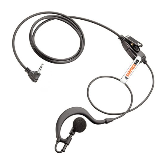 G Shape in-line PTT Motorola Radio 1 Pin
