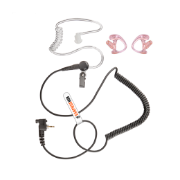 Receive/ Listen only Earpiece with Earmoulds for Motorola TETRA MTH800 Radio