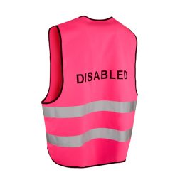 Disabled Safety vest Hi viz