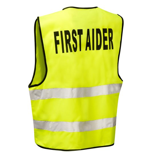First Aider Safety vest