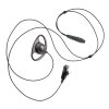 Quick Disconnect D-Shape Earpiece