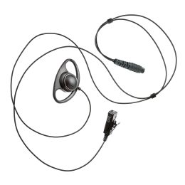 Quick Disconnect D-Shape Earpiece