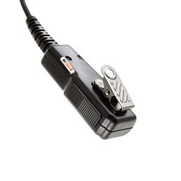 Heavy Duty PTT Mic with Universal (Hirose 6 pin) Multi-connector Earpiece - Image 2