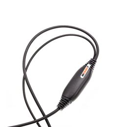 Heavy Duty PTT Mic with Universal (Hirose 6 pin) Multi-connector Earpiece - Image 4