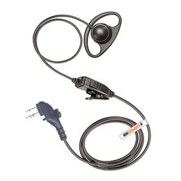 Hytera PD405 Hytera PD405 PD505 PD402i PD505 PD552 PD562i PD508 D shape Swivel in-line PTT  radio earpiece
