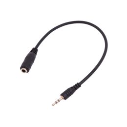 2.5mm To 3.5mm Adapter (2.5mm Male To 3.5mm Female Converter) Connector For Headphone