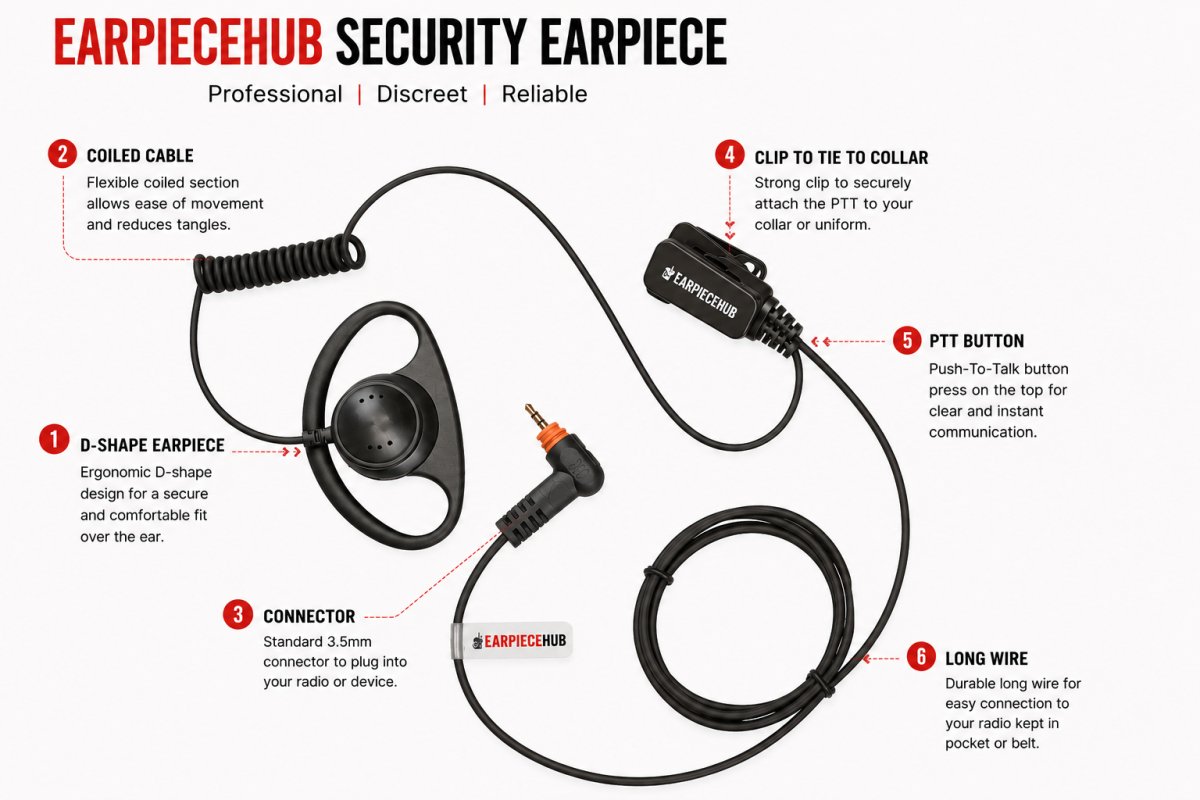 Push-to-Talk Earpieces: Professional Two-Way Radio Guide