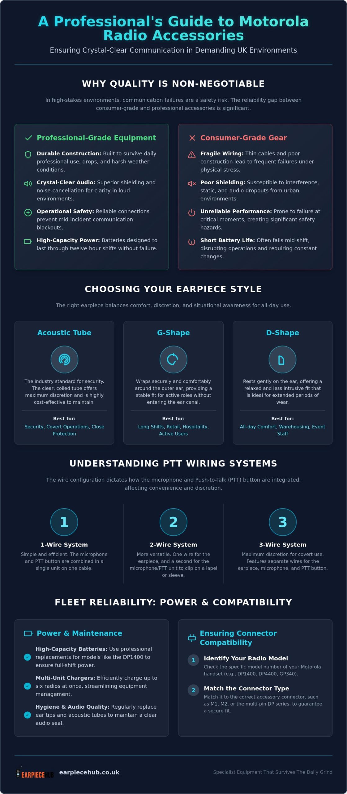 Motorola Radio Accessories UK: The Complete Guide for Professional Comms