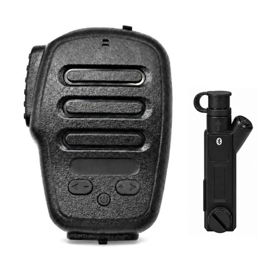 Bluetooth Speaker Mic with Adapter For Hytera PD600 PD602 PD605
