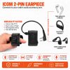 Bluetooth Adapter & Finger PTT For Icom