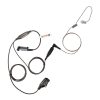 Tubeless Ultra light Lapel PTT Earpiece for Hytera PD600 PD605