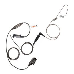 Tubeless Ultra light Lapel PTT Earpiece for Hytera PD600 PD605