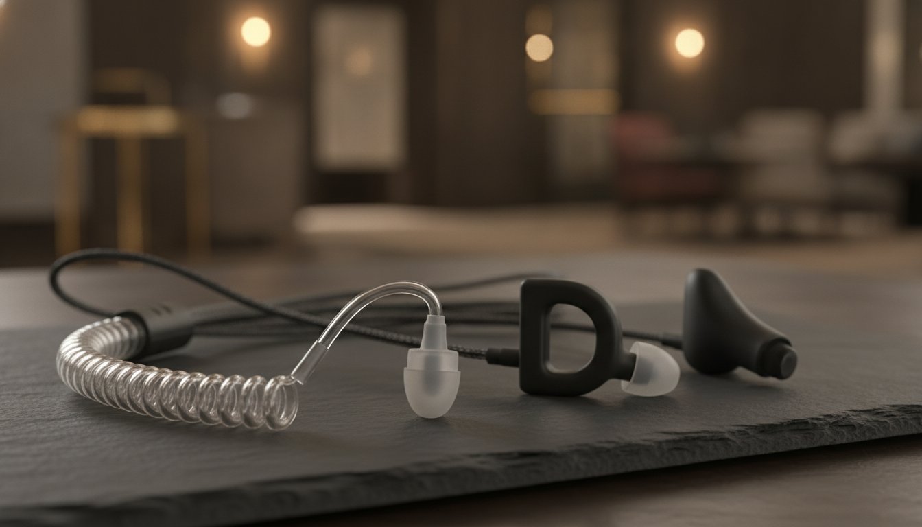 Professional Radio Earpieces: 2026 Hospitality Guide