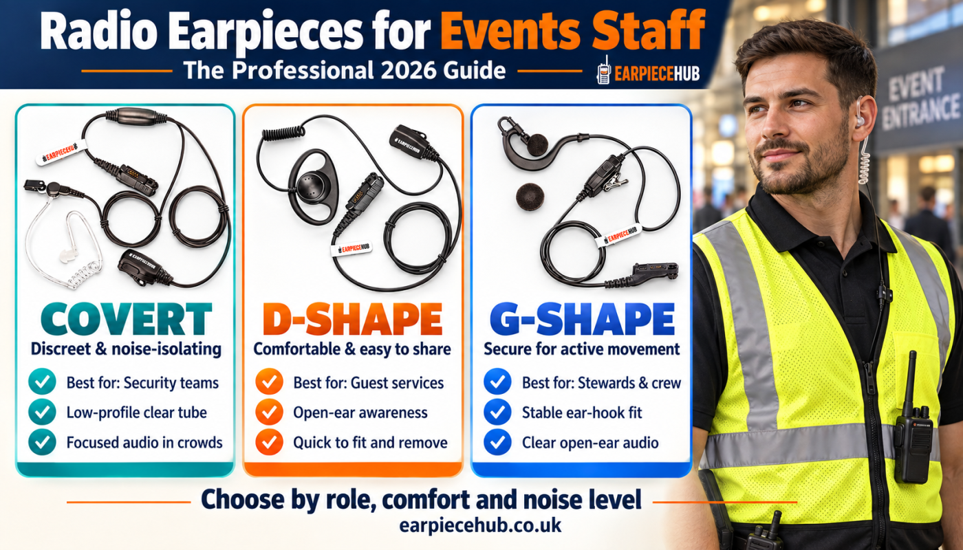 Radio Earpiece for Events Staff The Professional 2026 Guide