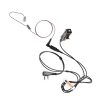 Tubeless Ultra light Palm PTT Earpiece for Kenwood 2 pin