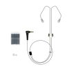 Tubeless Dual Ear Professional Earpiece for Motorola CP040