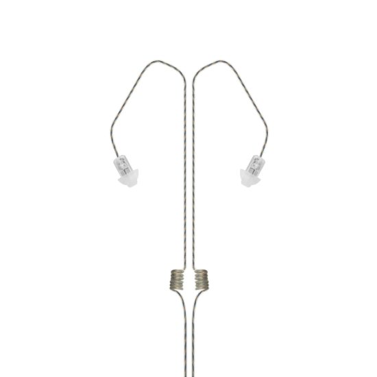 Tubeless Dual Ear Professional Earpiece for Motorola CP040