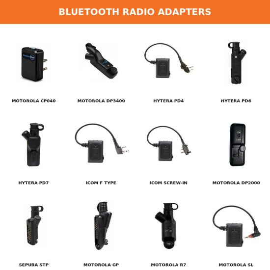 Bluetooth Adapter for Two way Radio