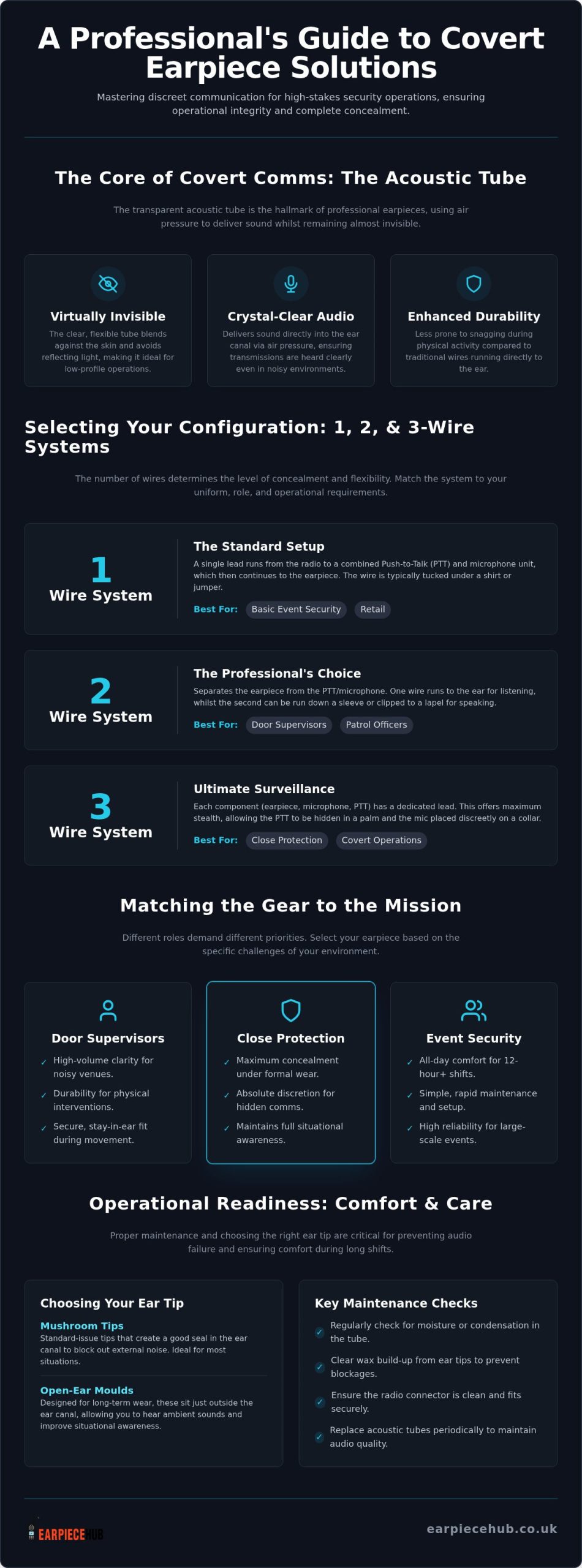 Covert Earpieces: The Professional’s Guide to Discreet Radio Comms 2026