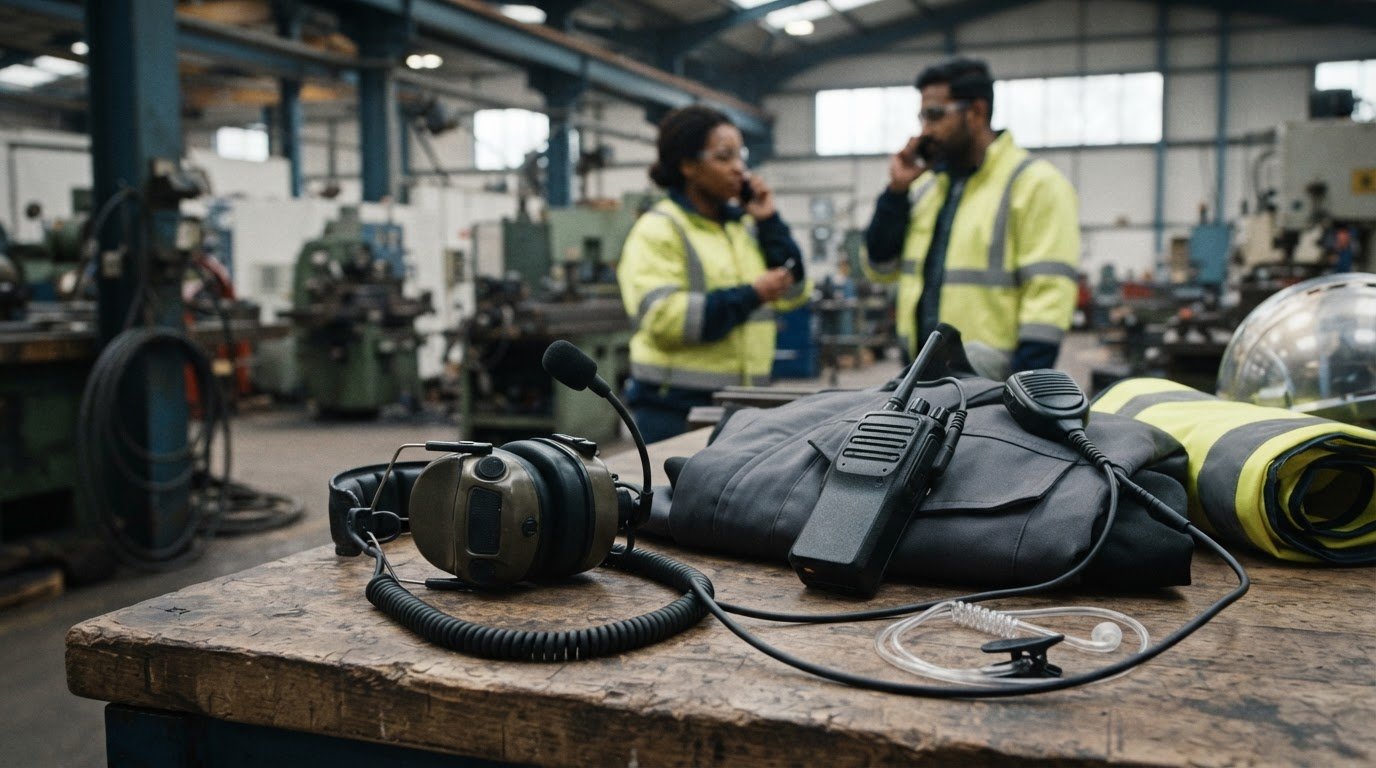 High-noise two-way radio headset: how to choose the right setup