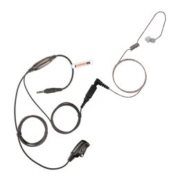 Tubeless Ultra light Lapel PTT Earpiece for iPhone & Samsung Series