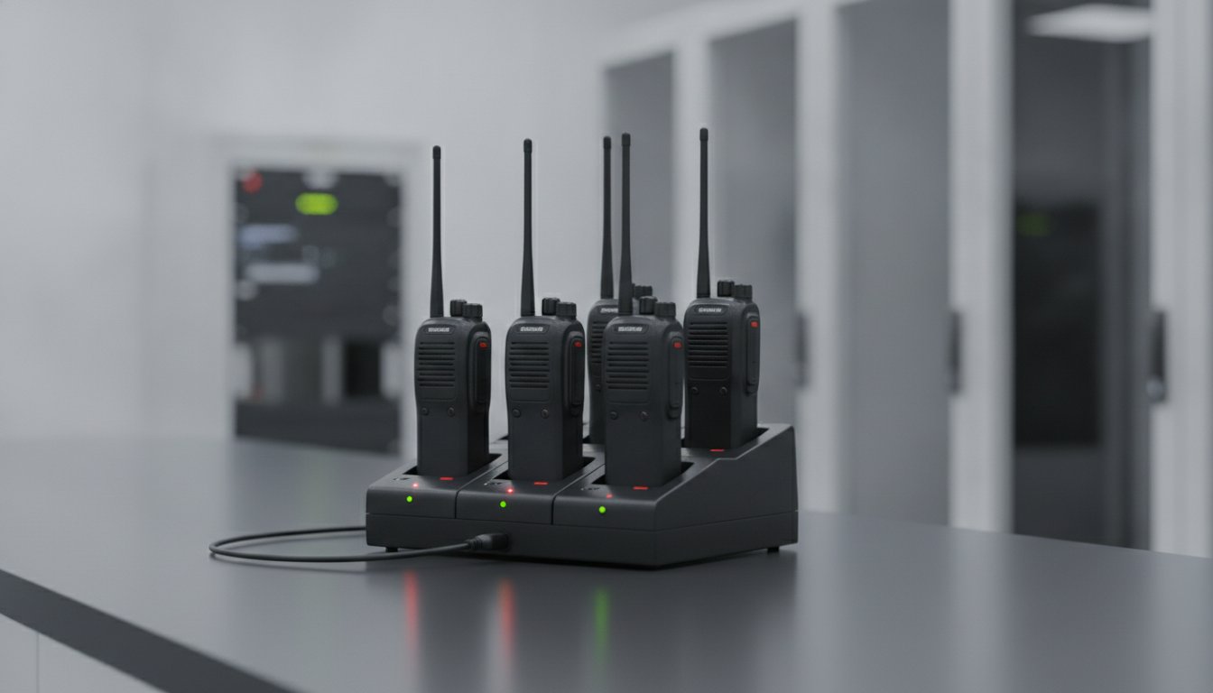 Two-Way Radio Multi-Unit Chargers: Guide for UK Fleets