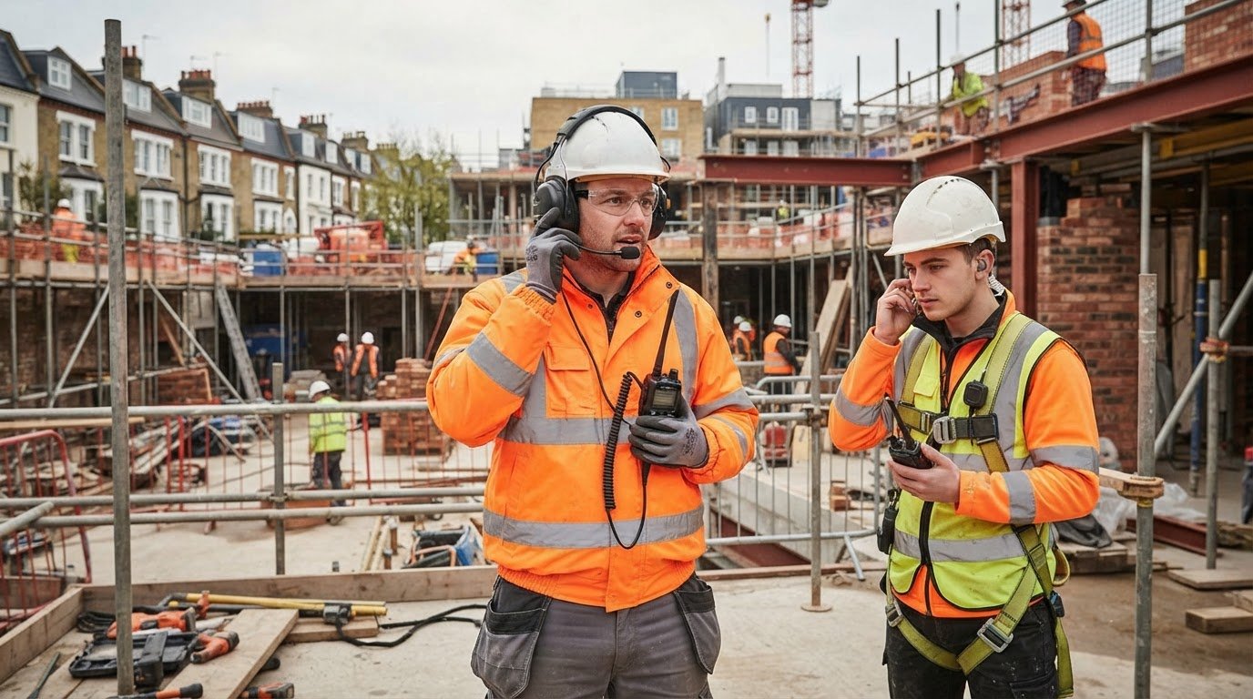 Construction Site Radio Headsets UK: 2026 Buying Guide