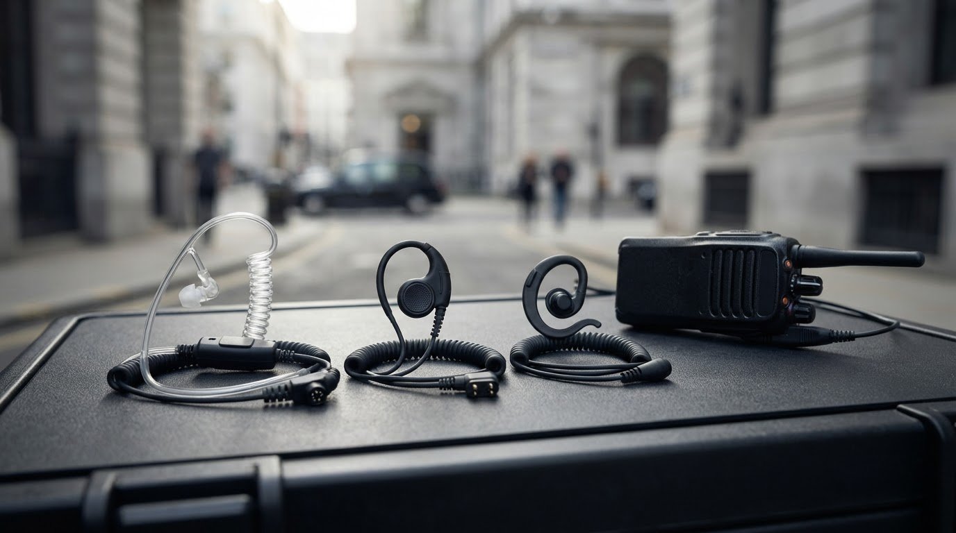 Close protection radio earpiece: a practical buying guide